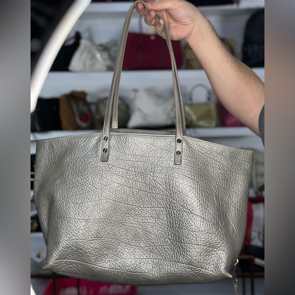 Chloe metallic Tote